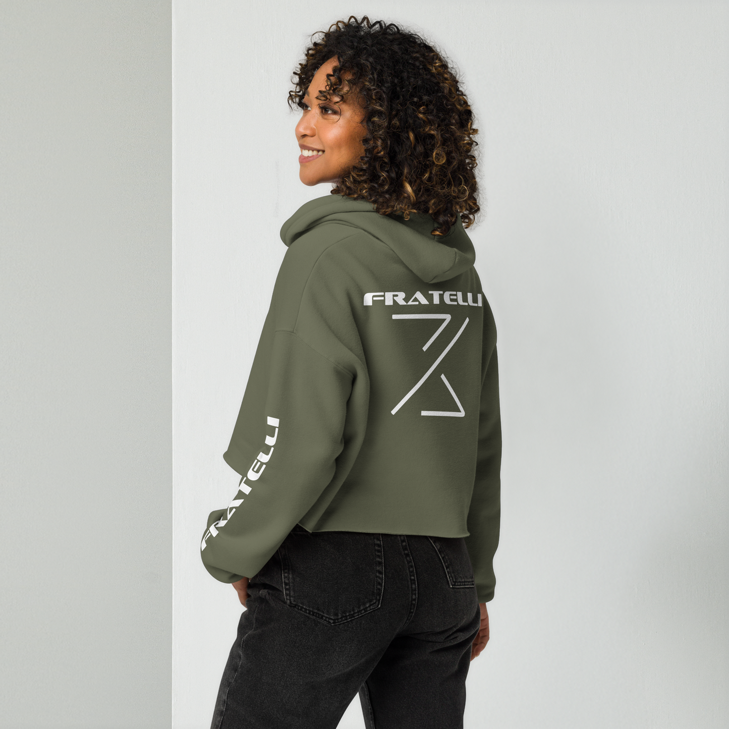 Fratelli Cropped Hoodie