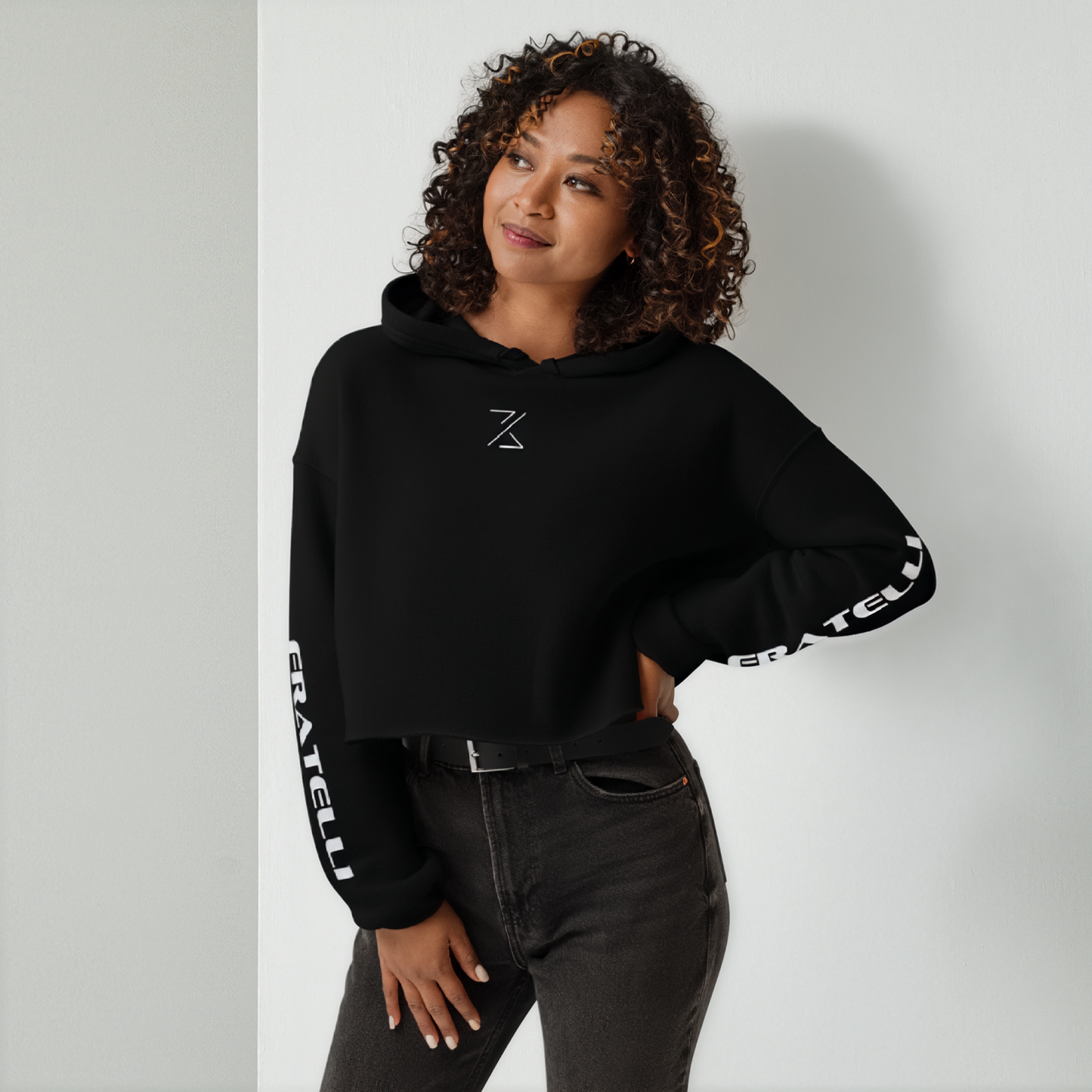 Fratelli Cropped Hoodie